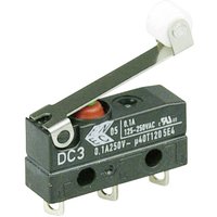 DC3C-A1RC Mikroschalter DC3C-A1RC 250 v/ac 0.1 a 1 x Ein/(Ein) IP67 tastend 1 St. - ZF von ZF