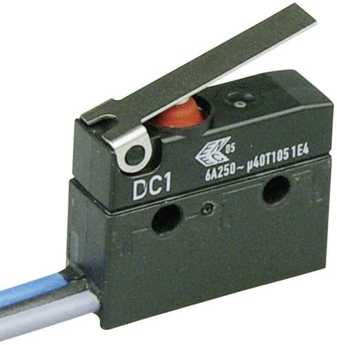 ZF DC1C-C3LB Mikroschalter DC1C-C3LB 250 V/AC 6 A 1 x EIN/(EIN) IP67 tastend 1 St. von ZF