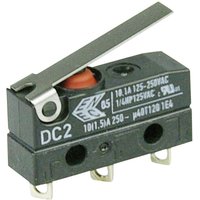 ZF - DC2C-A1LB Mikroschalter DC2C-A1LB 250 v/ac 10 a 1 x Ein/(Ein) IP67 tastend 1 St. von ZF