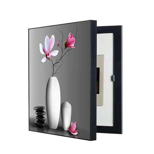 Dekorative Abdeckung for elektrische Malerei vertikale elektrische Zähler verstecken Gemälde Stromzähler Box Dekoration for Schlafzimmer, Küche ZFDGHF(A,50X70CM) von ZFDGHF