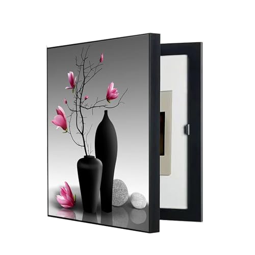 Dekorative Abdeckung for elektrische Malerei vertikale elektrische Zähler verstecken Gemälde Stromzähler Box Dekoration for Schlafzimmer, Küche ZFDGHF(C,60X70CM) von ZFDGHF