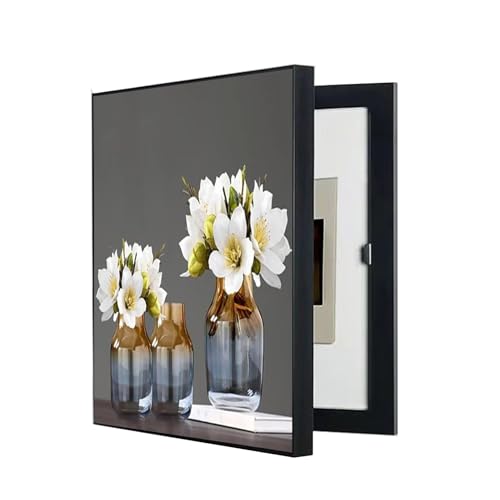 Generisch Stromzähler Box Dekoration Verstecken Gemälde Abdeckung Stromkasten Abdeckung Moderne Stromzähler Dekorativ Verteilerkasten Gemälde ausblenden ZFDGHF(B,50X70CM) von ZFDGHF