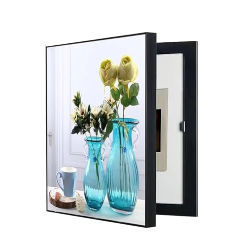Generisch Stromzähler Box Dekoration Verstecken Gemälde Abdeckung Stromkasten Abdeckung Moderne Stromzähler Dekorativ Verteilerkasten Gemälde ausblenden ZFDGHF(D,60X80CM) von ZFDGHF
