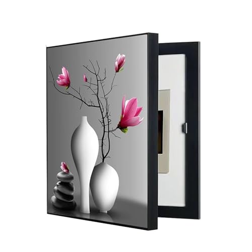 Vertical Stromzähler Box Dekoration, Elektrische Box Abdeckung Dekorative Malerei Zähler Abdeckung, Moderne Stromzähler Dekorativ Zählerkastenabdeckung ZFDGHF(A,40X50CM) von ZFDGHF