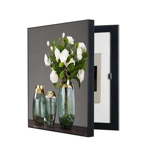 Vertical Stromzähler Box Dekoration, Elektrische Box Abdeckung Dekorative Malerei Zähler Abdeckung, Moderne Stromzähler Dekorativ Zählerkastenabdeckung ZFDGHF(D,40X60CM) von ZFDGHF