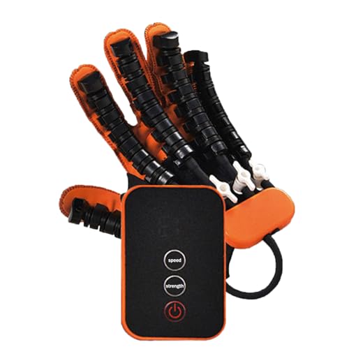 ZFFSCD Rehabilitationsroboter Handschuh für Hand-Rehabilitation, Roboter-Fingertraining Pneumatische Bedienung Ist Bequemer(Size:M,Color:rechts) von ZFFSCD