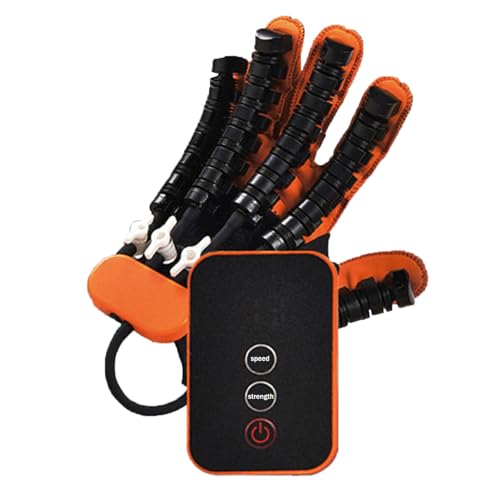 ZFFSCD Rehabilitationsroboter Handschuh für Hand-Rehabilitation, Roboter-Fingertraining Pneumatische Bedienung Ist Bequemer(Size:S,Color:Left) von ZFFSCD