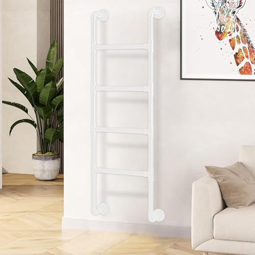 ZFGOJNBH 100 cm – 300 cm Wandmontierte Metall-Dachbodenleiter – Höhe Kellerfenster Schachtausstiegsleiter Hochleistungs-Etagenleiter Industrielle Eisen-Notfeuerleiter, Tragkraft 330 lbs (280 cm/110 Z ZFGOJNBH 100 cm – 300 cm Wandmontierte Metall-Dachbodenleiter – Höhe Kellerfenster Schachtausstiegsleiter Hochleistungs-Etagenleiter Industrielle Eisen-Notfeuerleiter, Tragkraft 330 lbs (280 cm/110 Z von ZFGOJNBH