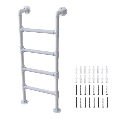 ZFGOJNBH An der Wand montierte Ausstiegsleiter für den Keller, 300 Pfund Tragkraft, schmiedeeiserne Etagenbettleiter, Multifunktionsleiter für Hochbett/Außenbereich/Deck/Wohnmobil/Wohnungen/Fenstersc ZFGOJNBH An der Wand montierte Ausstiegsleiter für den Keller, 300 Pfund Tragkraft, schmiedeeiserne Etagenbettleiter, Multifunktionsleiter für Hochbett/Außenbereich/Deck/Wohnmobil/Wohnungen/Fenstersc von ZFGOJNBH