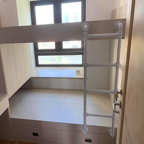ZFGOJNBH Hochleistungs-Etagenbettleiter für Wohnmobile, 39"/49"/51"/55"/59"/65", wandmontierte Hochbettleitern, Metall-Trittleiter für Einzelbetten für Wohnheimwohnungen, Tragkraft 330 Pfund (135 cm) ZFGOJNBH Hochleistungs-Etagenbettleiter für Wohnmobile, 39"/49"/51"/55"/59"/65", wandmontierte Hochbettleitern, Metall-Trittleiter für Einzelbetten für Wohnheimwohnungen, Tragkraft 330 Pfund (135 cm) von ZFGOJNBH