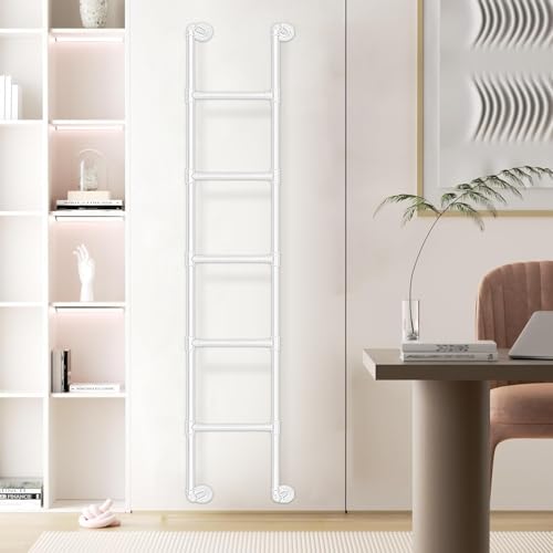 ZFGOJNBH Kellerfenster-Ausstiegsleiter, Hochleistungs-Dachboden-Etagenbettleiter, Trittleitern aus Metall und Eisen, Wandmontierte Not-Feuerleiter, Anpassbare Größe, Tragkraft 180 cm ZFGOJNBH Kellerfenster-Ausstiegsleiter, Hochleistungs-Dachboden-Etagenbettleiter, Trittleitern aus Metall und Eisen, Wandmontierte Not-Feuerleiter, Anpassbare Größe, Tragkraft 180 cm von ZFGOJNBH