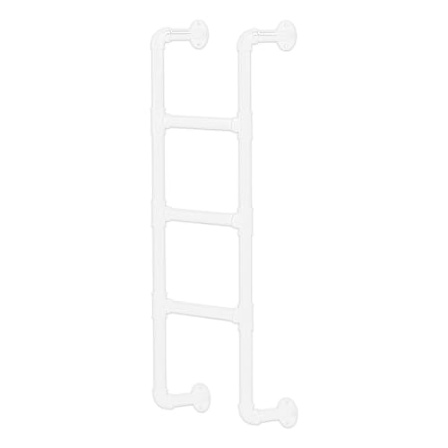 ZFGOJNBH Kellerfenster-Schacht-Ausstiegsleiter - Industrielle Etagenbettleiter aus Eisenrohr, an der Wand montierte Metall-Trittleiter für Heimdachboden-Kletterleitern, Mehrzweck-Geradeleitern (140 c ZFGOJNBH Kellerfenster-Schacht-Ausstiegsleiter - Industrielle Etagenbettleiter aus Eisenrohr, an der Wand montierte Metall-Trittleiter für Heimdachboden-Kletterleitern, Mehrzweck-Geradeleitern (140 c von ZFGOJNBH