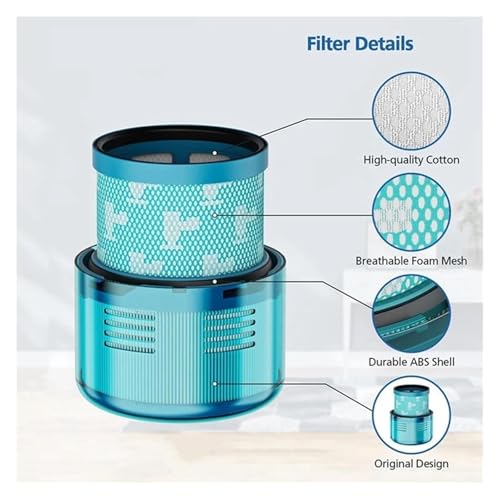Ersatzfilterset For Kabellose Staubsauger, Kompatibel Mit Dyson, Gen5, Gen5detect, Gen5outsize von ZFHEGFVS