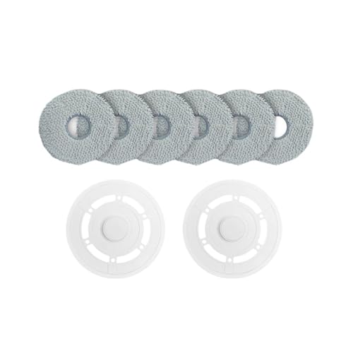 Mopphalter-Set, Kompatibel Mit Ecovacs, Kompatibel Mit Deebot, T20 OMNI/T20 Pro Roboter-Staubsauger, Ersatz-Mopptuchhalter(8PCS) von ZFHEGFVS