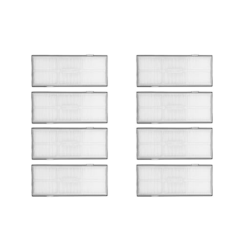 Waschbares Filterzubehör, Kompatibel Mit Roborock, S7/S7 MaxV/S7 MaxV Ultra Staubsauger-Ersatzteile, Ersatzzubehör(8pcs) von ZFHEGFVS