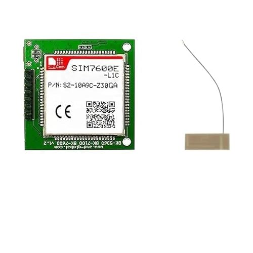 ZFHEGFVS Kompatibel Mit CAT1, SIM7600E-L1C Breakout, 4G LTE-Core-Board, 1 Stück(with 4G Antenna) von ZFHEGFVS