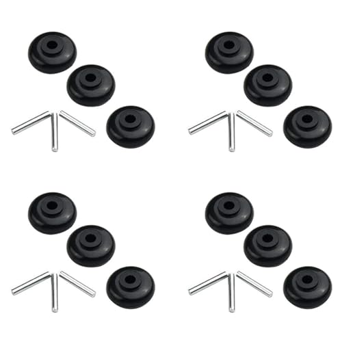 12 X Achsen Und Rollen, Motorisierte Köpfe, Kleine Wellenräder, Kompatibel Mit Dyson, Ersatz For Staubsauger-Powerheads von ZFIEQIAWE