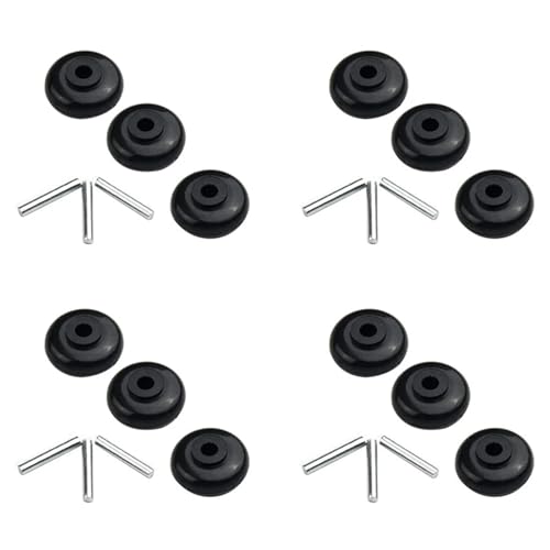 12 X Achsen Und Rollen, Motorisierte Köpfe, Kleine Wellenräder, Kompatibel Mit Dyson, Ersatz For Staubsauger-Powerheads von ZFIEQIAWE