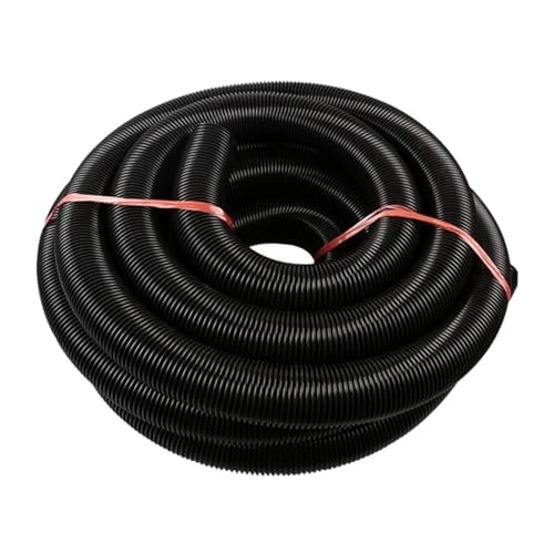 3M 4M 5M Extra Langer Staubsaugerschlauch 32MM Staubsaugerzubehör(Black 5m 1pcs) von ZFIEQIAWE