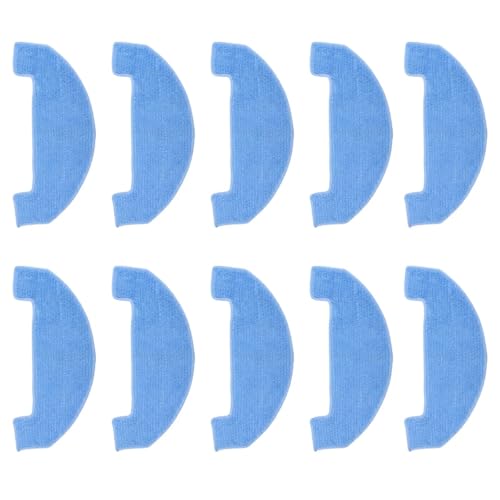 4/10 STÜCKE Mopp-Pad-Tuch Kompatibel, Kompatibel For Ultenic,D10 Roboter-Staubsauger Zubehör Haushaltsgeräte Teile(10PCS) von ZFIEQIAWE