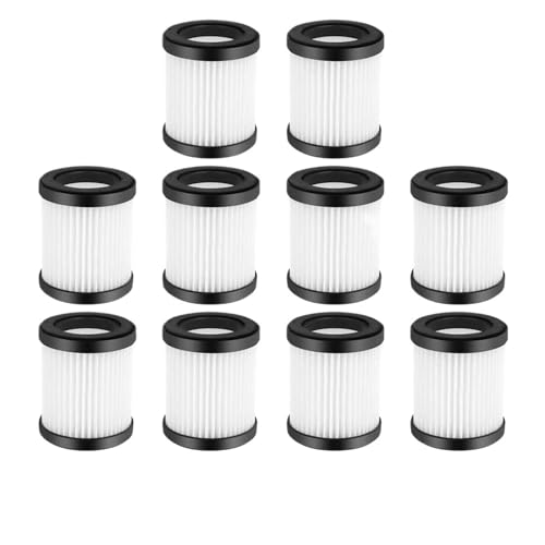4/6/10 Stück Filter, Kompatibel Mit MOOSOO, XL-618A / GeeMo G201 Akku-Staubsaugerfilter, Ersatzteil, Ersatzzubehör(10PCS) von ZFIEQIAWE