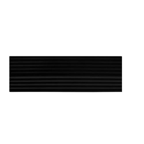 Anti-Rutsch-Türschwellenrampen-Set For Intelligenten Roboterstaubsauger, Leichte TPE-Rampe For Rollstühle(Black-1Pcs) von ZFIEQIAWE