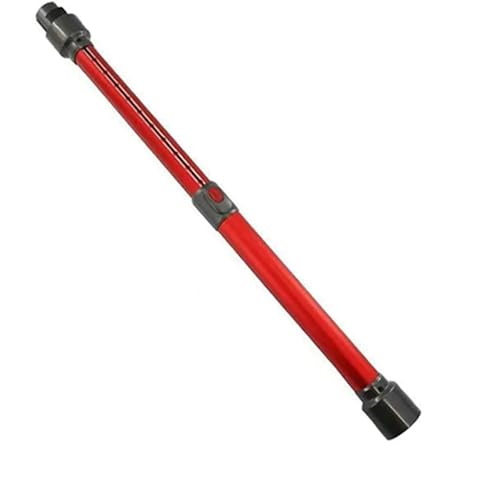 Ersatz-Teleskoprohr Mit Verstellbarem Verlängerungsrohr, Kompatibel Mit Dyson, V7 V8 V10 V11 V15 SV10 SV11 Akku-Staubsauger(Red 1pcs) von ZFIEQIAWE