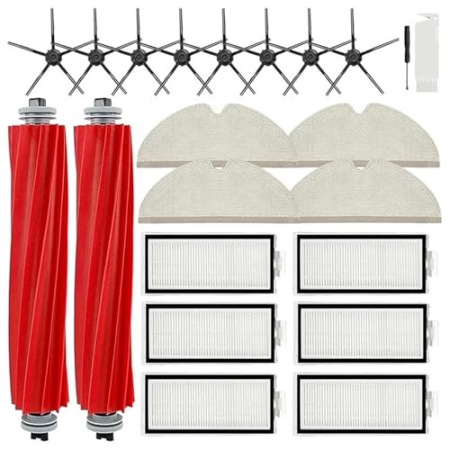 Ersatzteile, Kompatibel Mit Xiaomi, Kompatibel Mit Roborock, Q7 Q7+ Q7 Max Q7 Max+ Staubsauger, Hauptseitenbürste, Filter, Wischtuch von ZFIEQIAWE