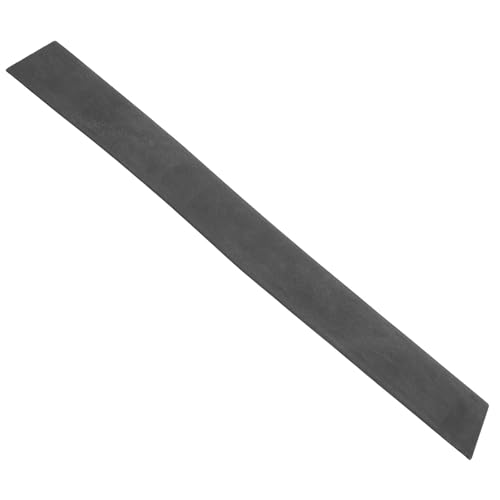 Gummischwellenrampe Roboter-Staubsauger-Aufstieg Kunststoff PVC Straßenhang Rampenpolster Tragbare Carsssss Schritt Bergauf Dreieckmatte(Black 1pcs) von ZFIEQIAWE