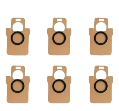 Hauptseitenbürstenfilter, Mopp, Graue Tasche, Kompatibel Mit Xiaomi, Kehrroboter X10, Zubehör, Ersatzzubehör(6pcs) von ZFIEQIAWE