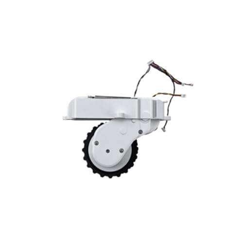 L+R Linke Und Rechte Räder, Kompatibel Mit Xiaomi, Kompatibel Mit Mijia, Mop 2S Stytj02ym 3C S10 B106CN MVXVC01-JG S12 T12 Roboter-Staubsauger(R White) von ZFIEQIAWE