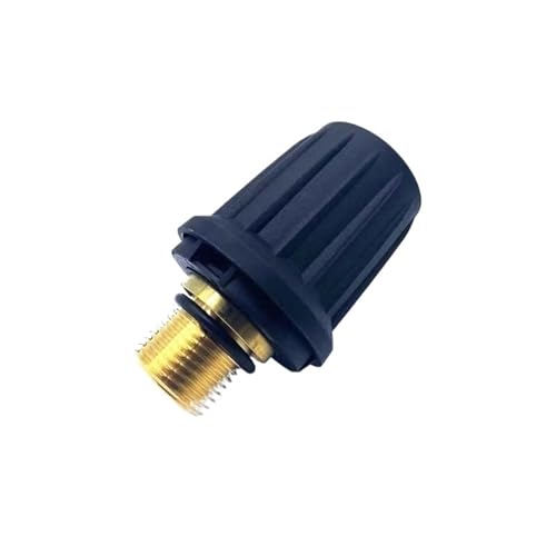 Messing-Sicherheitsventil, Kompatibel Mit KARCHER, Dampfreiniger-Zubehör SC1 SC2 SC4 SC5 CTK10 SG4-4 Messing-Sicherheitsventil-Kit, Haushaltsgeräteteil(Black 1pcs) von ZFIEQIAWE