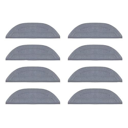Mopp, kompatibel mit Roborock, S8 Maxv Ultra, Mopptuch, Ersatzteile for Staubsauger, kompatibel mit VibraRise, 3.0, Moppzubehör(8 Pcs) von ZFIEQIAWE