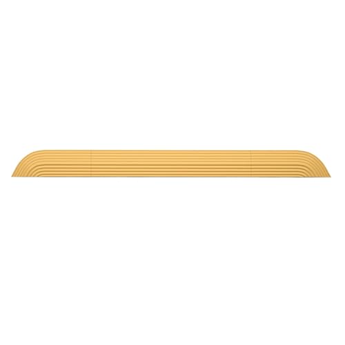 Rampenplatte, Kompatibel Mit Xiaomi, Kompatibel Mit Roborock, Kompatibel Mit Roomba, Roboter-Kehrmaschine, Schwellenstangen, Stufenrampe, Klettermatte, Ersatzteile, Zubehör(Yellow 1pcs) von ZFIEQIAWE