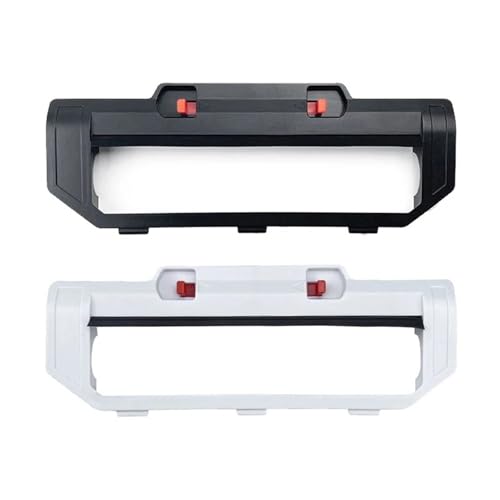 Roboter-Hauptbürstenabdeckung Schwarz Weiß, Kompatibel Mit Xiaomi, Kompatibel Mit Mijia, STYTJ02YM 3C 2S S10 B106GL S12 T12 Kehrzubehör Staubsauger(1set) von ZFIEQIAWE