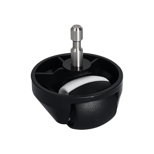 Rollen Vorderrad, Kompatibel Mit Xiaomi, 1S 1C, Kompatibel Mit Roborock, S5 S50 S6 S60 S5Max S6Maxv Pure Roboter-staubsauger Roboter-Lenkrolle(BLACK 1PCS) von ZFIEQIAWE
