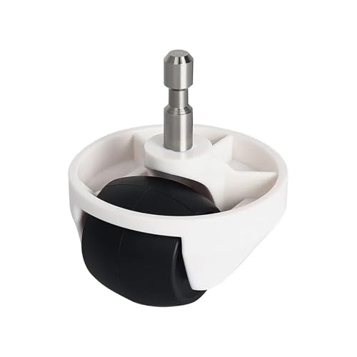 Rollen Vorderrad, Kompatibel Mit Xiaomi, 1S 1C, Kompatibel Mit Roborock, S5 S50 S6 S60 S5Max S6Maxv Pure Roboter-staubsauger Roboter-Lenkrolle(White 1pcs) von ZFIEQIAWE