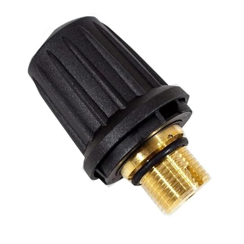 Sicherheitsventil, Kompatibel Mit Karcher, 4.590-105.0 Sicherheitsverriegelungs-Sicherheitsventil Mit Schwarzem O-Ring For 6.363-279.0 Ersatzteile For Dampfreiniger(1pcs) von ZFIEQIAWE