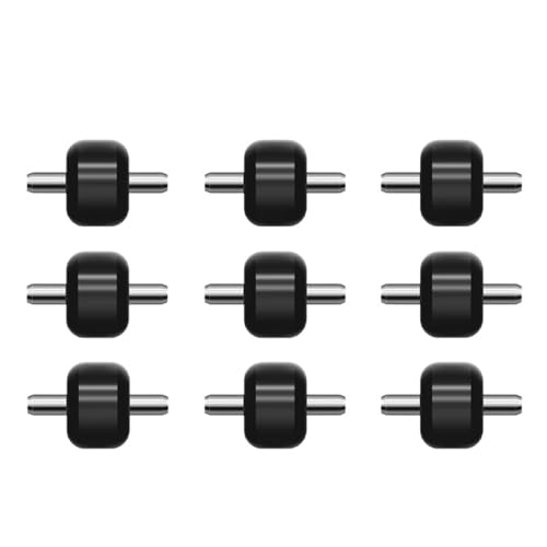 Soft Roller-Teile, Kompatibel Mit Dyson, V6 V7 V8 V10 V11 V15 Staubsauger, Soft Roller-Kopf, Ersatz For Kleine Räder, Zubehörteil(9pcs) von ZFIEQIAWE