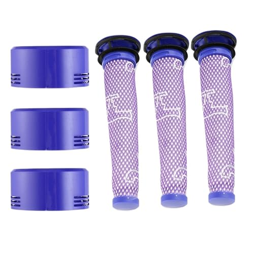 Staubbecher Zyklone Mülleimer Interne Ersatzteile, Kompatibel For Dyson, V7 V8 Produkte Filter Handstaubsauger(6PCS) von ZFIEQIAWE
