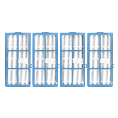 Staubsauger-Hauptbürste, Seitenbürste, Wischtuchfilter, Kompatibel Mit BlitzWolf, BW-VC3 Roboter-Staubsauger-Teileersatz(4pcs 1) von ZFIEQIAWE