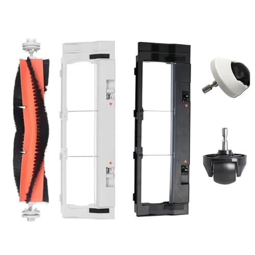 Teile Der Rollenbürstenabdeckung, Kompatibel Mit Xiaomi, Kompatibel Mit Mijia, 1C 2C 1T STYTJ01ZHM MI Roboter-Staubsauger, Kompatibel Mit Dreame, F9 Roboter-Staubsauger(1set) von ZFIEQIAWE