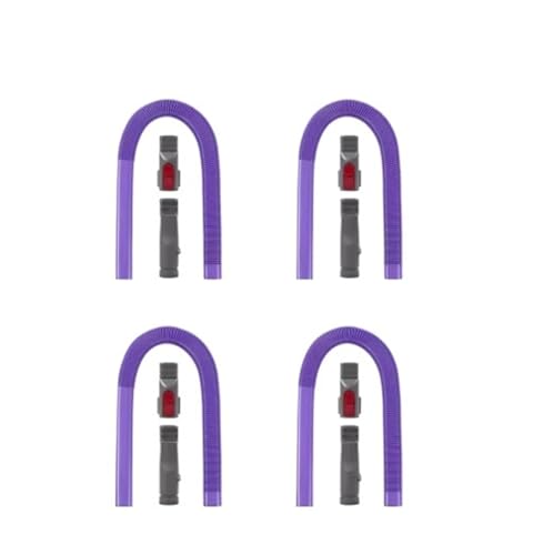 Trockner-Entlüftungsreiniger-Set, Schlauchreiniger-Teile, Kompatibel Mit Dyson, V6, V7, V8, V10, V11, V15, Staubsauger-Fussel-Entferner, Vakuumschlauch(4set) von ZFIEQIAWE