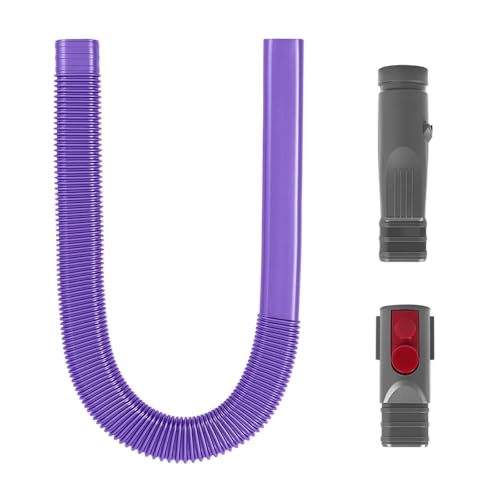 Trockner-Entlüftungsschlauchteile, Kompatibel Mit Dyson, V6 V7 V8 V10 V11 V15 Staubsauger-Fusselentferner-Vakuumschlauch For Effiziente Reinigung(PURPLE) von ZFIEQIAWE