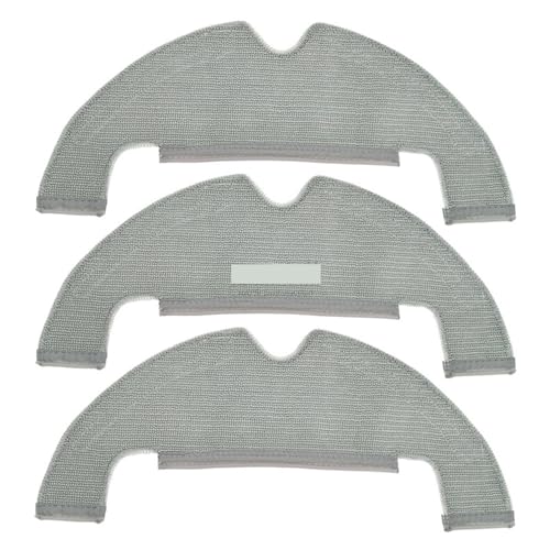 Wischlappen, Kompatibel Mit Xiaomi, Kompatibel Mit Mi, Roboter-Staubsauger 2 Ultra, Kompatibel Mit Dreame, Z10 Pro/L10 Plus, Ersatzteile For Staubsaugertücher(3pcs) von ZFIEQIAWE