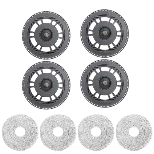 Wischmopp-Ablage, Kompatibel Mit Dreame, L20 Ultra/L30 Ultra/X40 Ultra/X30 Master One, Halterung For Wischmopp-Ablage(8pcs) von ZFIEQIAWE