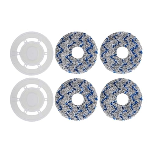 Wischmopp-Tuchhalter For Zuhause, Kompatibel Mit Ecovacs, Kompatibel Mit DEEBOT, T20, Kompatibel Mit OMNI, T20/T20e/T20 Pro/T20 MAX Smart Robot Vacuum Cleaner(6pcs) von ZFIEQIAWE