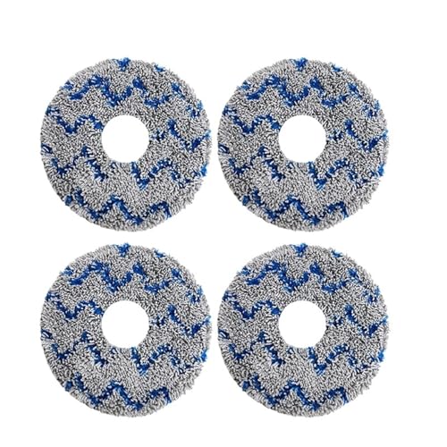 Wischmopp-Tuchhalter For Zuhause, Kompatibel Mit Ecovacs, Kompatibel Mit DEEBOT, T20, Kompatibel Mit OMNI, T20/T20e/T20 Pro/T20 MAX Smart Robot Vacuum Cleaner(Mop cloth 4pcs) von ZFIEQIAWE