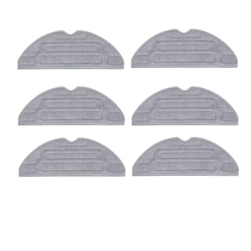 Wischtuch, Kompatibel Mit Roborock, S8, S8 PLUS, S8+, S8 Pro Ultra, Doppelvibrations-Wischpad, Staubsaugerroboter, Wischlappen, Teile, G20-Zubehör(6PCS) von ZFIEQIAWE