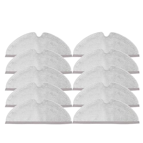Wischtuchhalterung, Kompatibel Mit Roborock, S5 Max, S6 MAXV, S50 MAX, S55 MAX, T7 Roboter-Staubsauger, Wischtuchhalter, Wischpads(10pcs) von ZFIEQIAWE